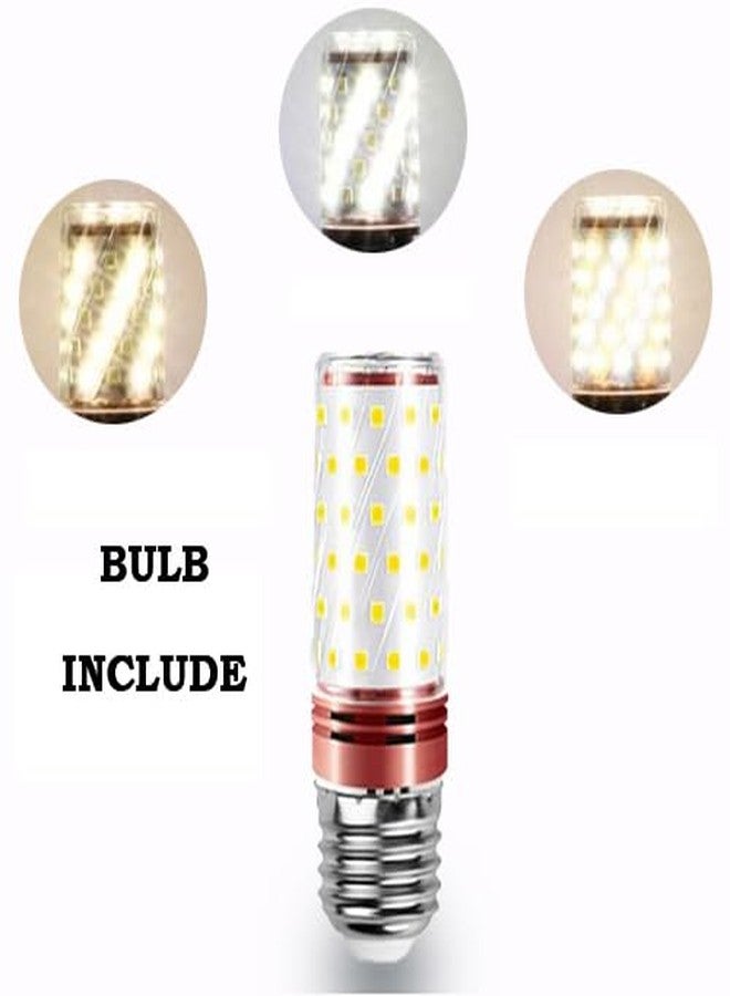 GAUVIK GAU-780 Cluster Hanging Lamp Chandelier with Bulb Light for Dining Room, Dining Room, Living Room, Bedroom, Restaurent, Cafe .Golden - Image 3